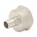 1/2" PEX x 3/4" Female Threaded Adapter, 304 St. Steel (Lead-Free)