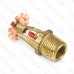 TY-B Pendent Fire Sprinkler Head, Standard Response K=5.6, Rough Brass, 155°F, 1/2" NPT