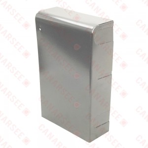 6" Right End Cap for Cast Iron Baseboard..