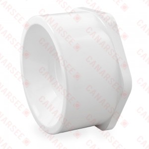 6" x 3" PVC (Sch. 40) Spigot x Socket Bushing