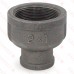 2" x 1" Black Coupling (Imported)