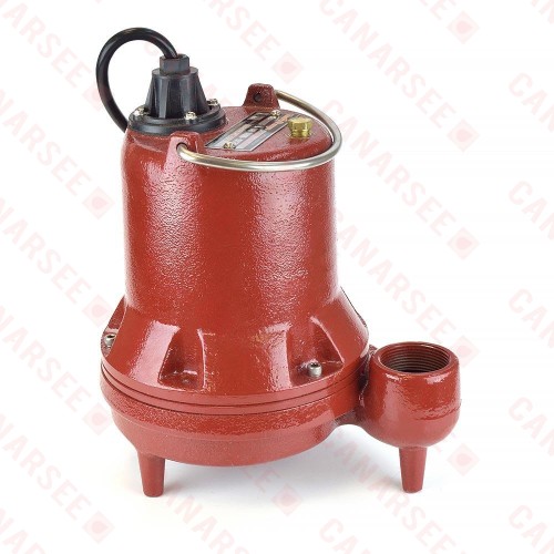 Manual Sump/Effluent Pump, 10' cord, 1/3HP, 208/230V