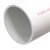 8" x 3ft PVC Pipe, Solid Core, Sch40