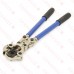 Manual Copper Press Tool Kit w/ Rotating Head, 1/2", 3/4" and 1"