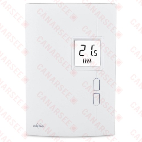 TH401 Digital Line Voltage Thermostat SPST, Electric Heat Only, 120/240V, 2500W
