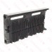 1.5ft Cast Iron Baseboard Radiator (Left Section), Floor Standing, 10" H x 2-1/2" D x 18" W..