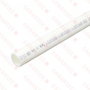 1" x 10ft Straight Length (Stick) PowerPEX Non-Barrier PEX-B Pipe, White (Expandable, F1960 compliant)