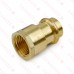 1/2" Press x Female Threaded Adapter, Lead-Free Brass, Imported