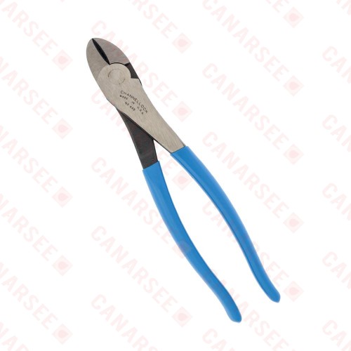 449 Channellock 9.5" Curved Jaw Diagonal High Leverage Cutting Plier