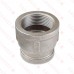 1-1/4" x 1" 304 Stainless Steel Reducing Coupling, FNPT threaded