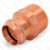 1" Copper Press x 1-1/4" Male Threaded Adapter, Imported