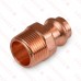 1/2" Press x 3/4" Male Threaded Adapter, Imported