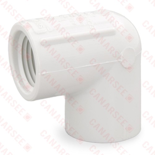 1/2" PVC (Sch. 40) FIP x FIP 90° Elbow