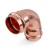 1-1/2" Press Copper 90° Elbow, Imported