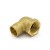 1/2” Sweat x 1/2” FPT Cast Brass Elbow, Lead-Free