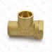 Matco Norca CTF04T04LF 3/4" C x 3/4" Female Thread x 3/4" C Cast Brass Adapter Tee, Lead Free