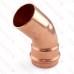 2" Press Copper 45° Street Elbow