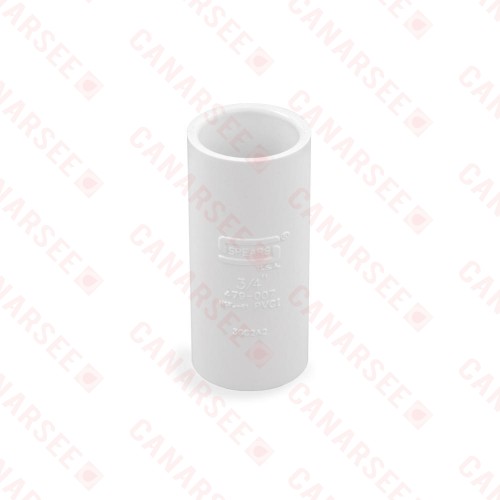 3/4" PVC (Sch. 40) Deep Socket Coupling