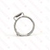 3/8" PEX Grip (No-Slip) Stainless Steel Cinch Clamps SSC (100/bag)