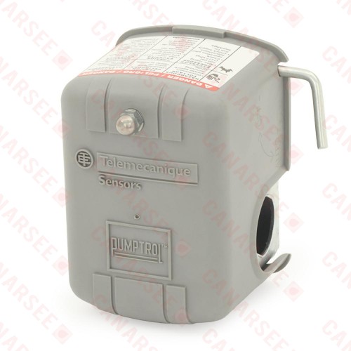 Water Pump Pressure Switch w/ LPCO, 30-50 psi, 1/4" FPT, Standard Duty..