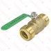 1" x 1" Push To Connect Ball Valve, Lead-Free