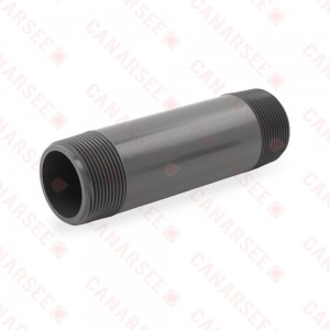 1-1/2" x 6" PVC (Sch. 80) Threaded Pipe Nipple