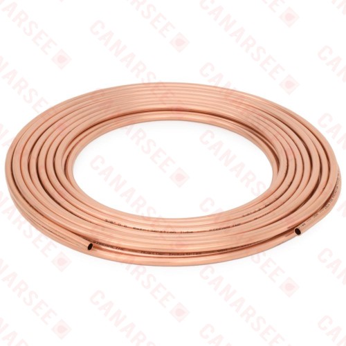 3/8" OD x 50ft Refrigeration Copper Coil Tubing