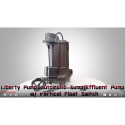 Liberty Pumps Model 287 Automatic Sump/Effluent Pump Review