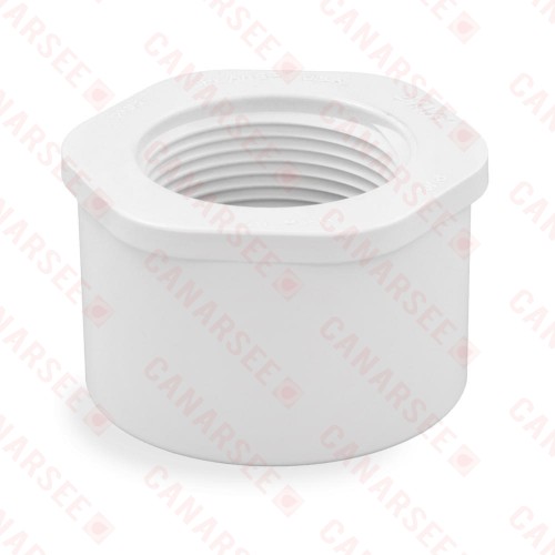 2" x 1-1/4" PVC (Sch. 40) Spigot x FIP Bushing