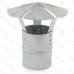 4" Galvanized Rain Cap (Shanty Cap), 26 GA..