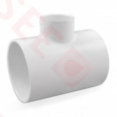 4" x 4" x 2" PVC DWV Sanitary Tee