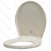 Bemis 200E4 (Biscuit/Linen) Premium Plastic Soft-Close Round Toilet Seat