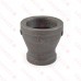 2" x 1-1/4" Black Coupling (Imported)