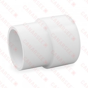 3" PVC (Sch. 40) Pipe Extender, Pipe ID x Pipe OD