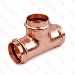 1-1/4" Press Copper Tee, Imported