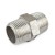 3/4" 304 Stainless Steel Hex Pipe Nipple, MNPT threaded