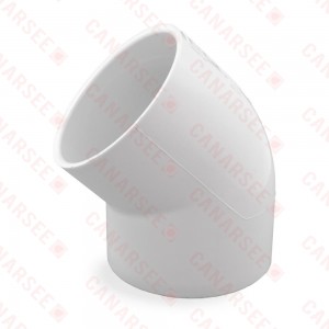 4" PVC (Sch. 40) 45° Elbow