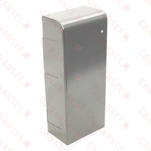 4" Left End Cap for Cast Iron Baseboard..