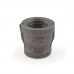 3/4" x 1/2" Black Coupling (Imported)