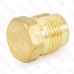 5/8" Flare Brass Plug