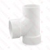 3" PVC DWV Sanitary Street Tee (Spigot x Socket x Socket)