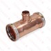 3" x 3" x 1-1/4" Press Copper Tee, Made in the USA