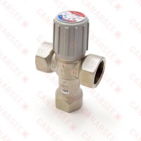 Honeywell 1” Threaded Mixing Valve (Lead-Free), 70F-145F