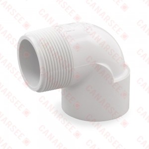 1-1/2" PVC (Sch. 40) MIP x FIP 90° Elbow