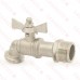 3/4" MPT 304 St. Steel Hose Bibb Ball Valve, 1/4-Turn (Lead-Free)..