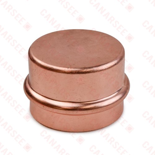 2" Press Copper Cap, Imported