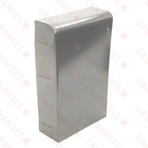 6" Left End Cap for Cast Iron Baseboard..