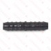 1/2" Barbed Insert PVC Coupling, Sch 40, Gray