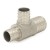 1" PEX x 3/4" x 3/4" PEX 304 St. Steel Reducing Tee (Lead-Free)..
