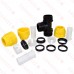 1-1/4" IPS Compression Tee for SDR-11 Yellow PE Gas Pipe